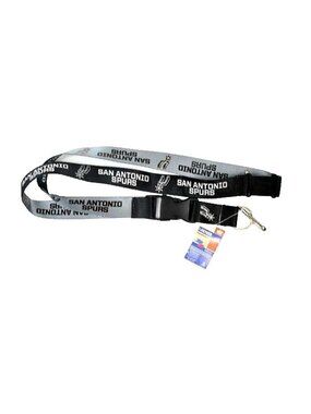 San Antonio Spurs Lanyard Keychain 2-Tone Team Logo Double Sided NBA New